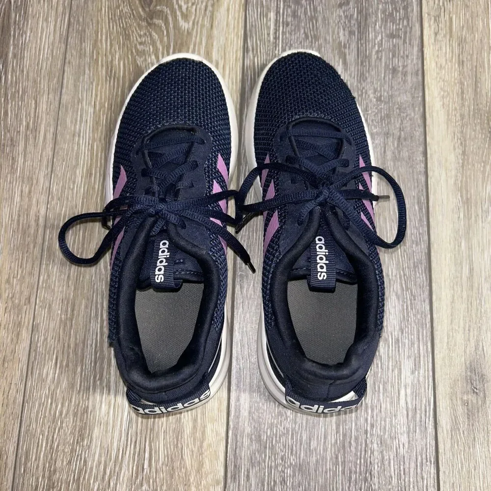 Adidas Racer Tr 2.0 Youth US Size 5.5 Blue Purple Sneaker Shoes FX7273